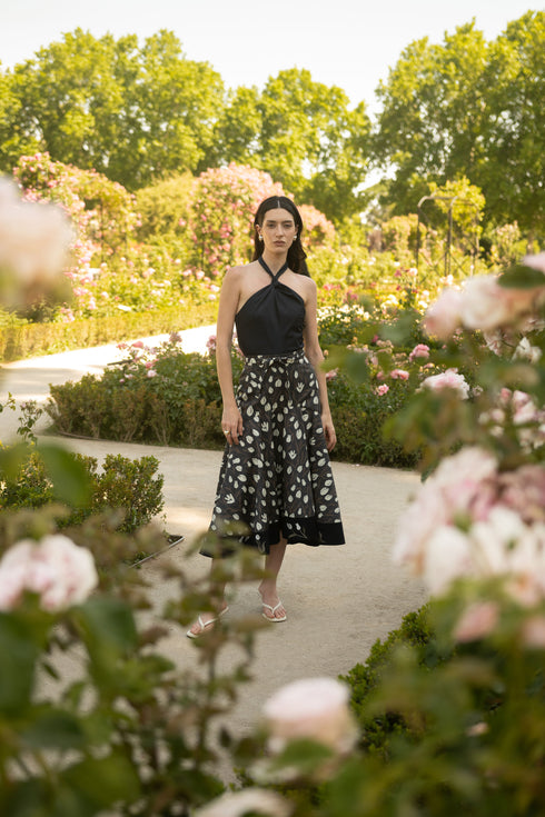 Secret Garden Skirt Navy